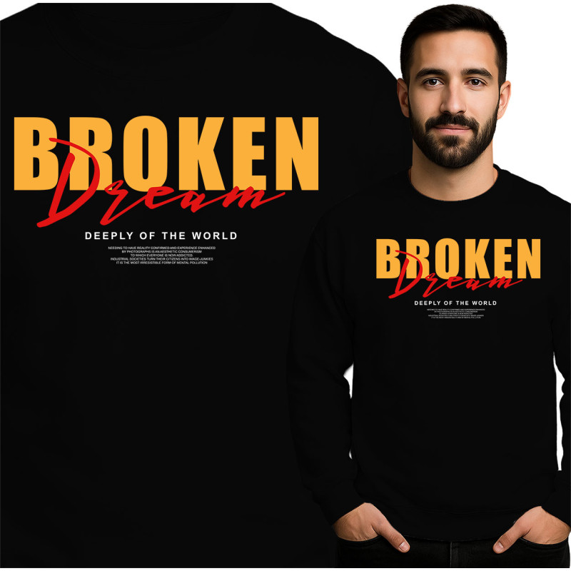 BlBluza męska 'Broken Dream'