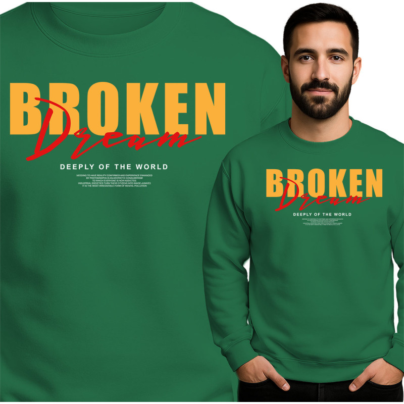 BlBluza męska 'Broken Dream'