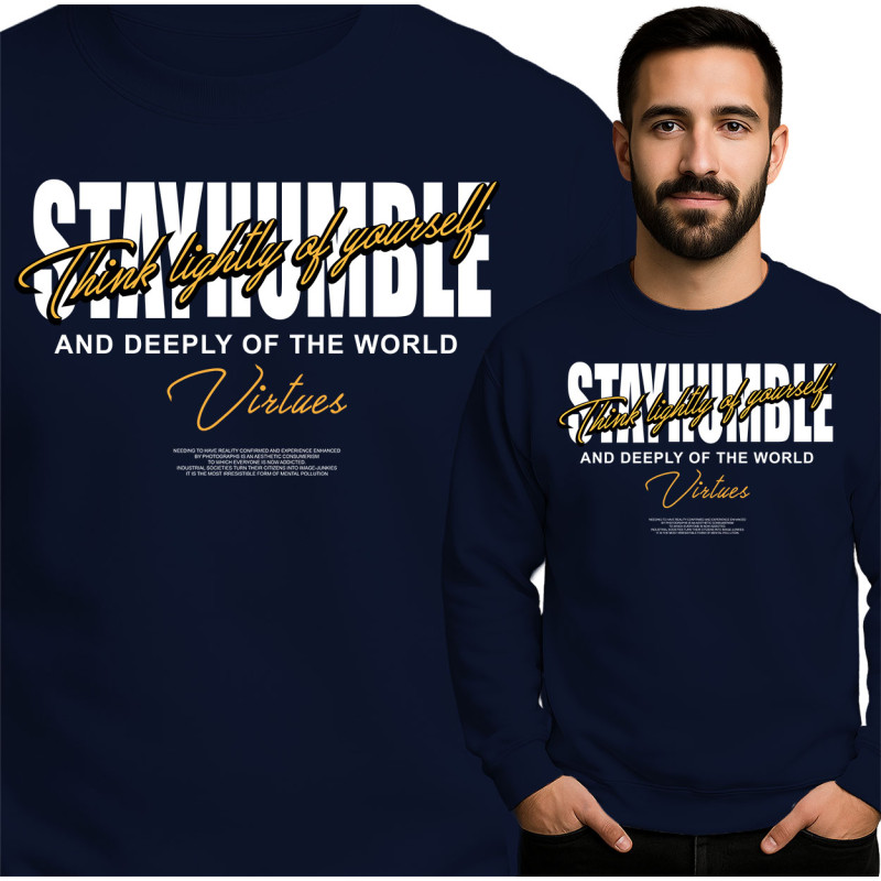 Bluza męska 'Stay Humble'