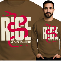 Bluza męska 'Rise and Shine'