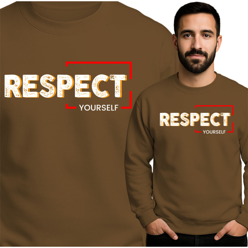 Bluza męska 'Respect Yourself'