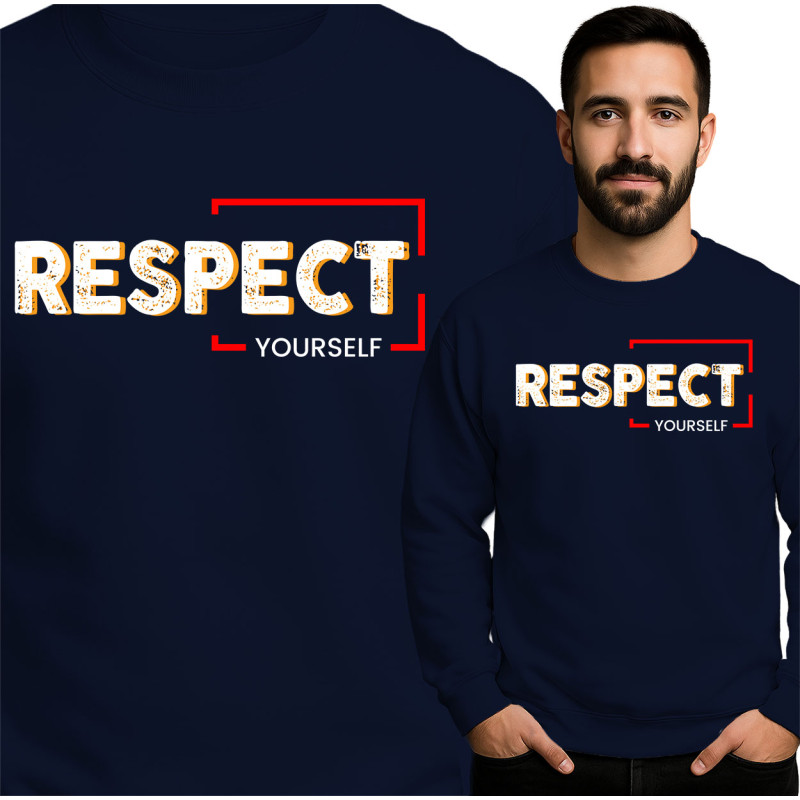 Bluza męska 'Respect Yourself'