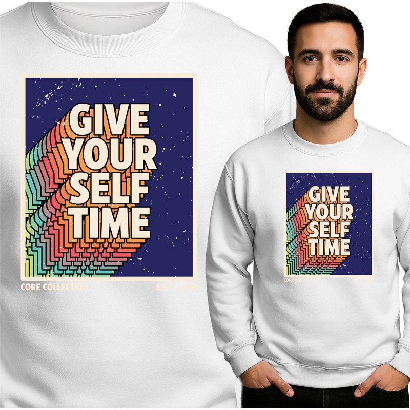Bluza męska 'Give Your Self Time '