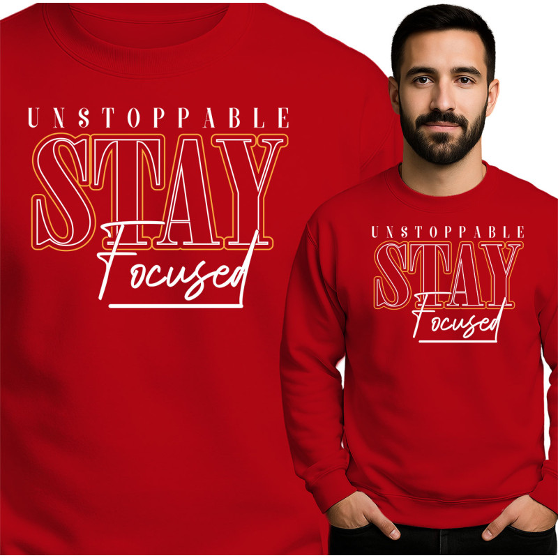 Onstuitbare Stay Focused Sweatshirt