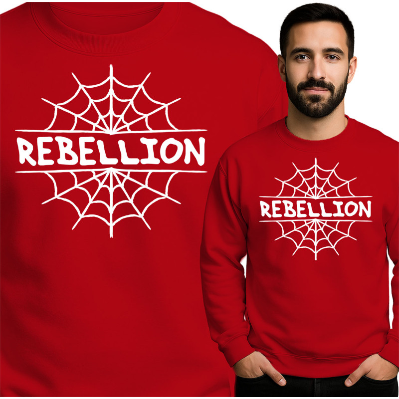 Rebellie Spinnenweb Trui