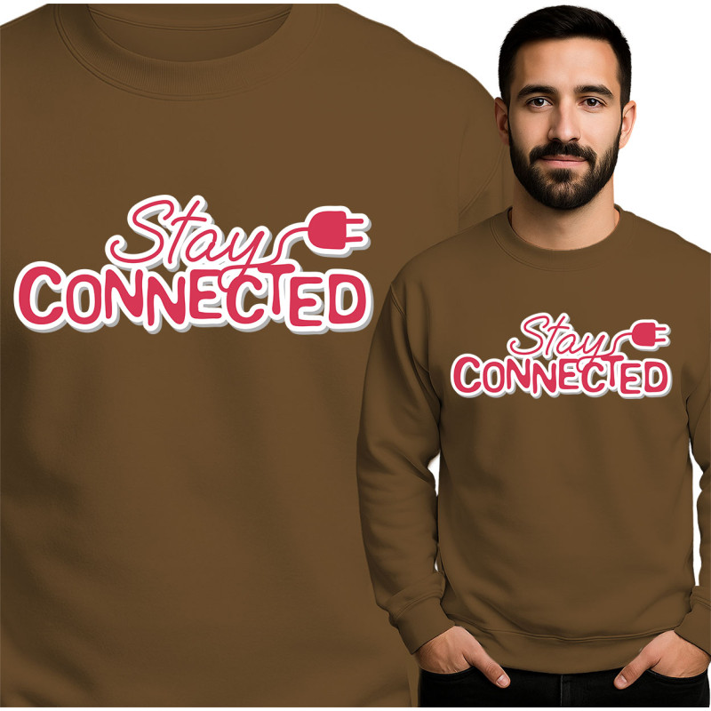 Bluza męska 'Stay Connected'