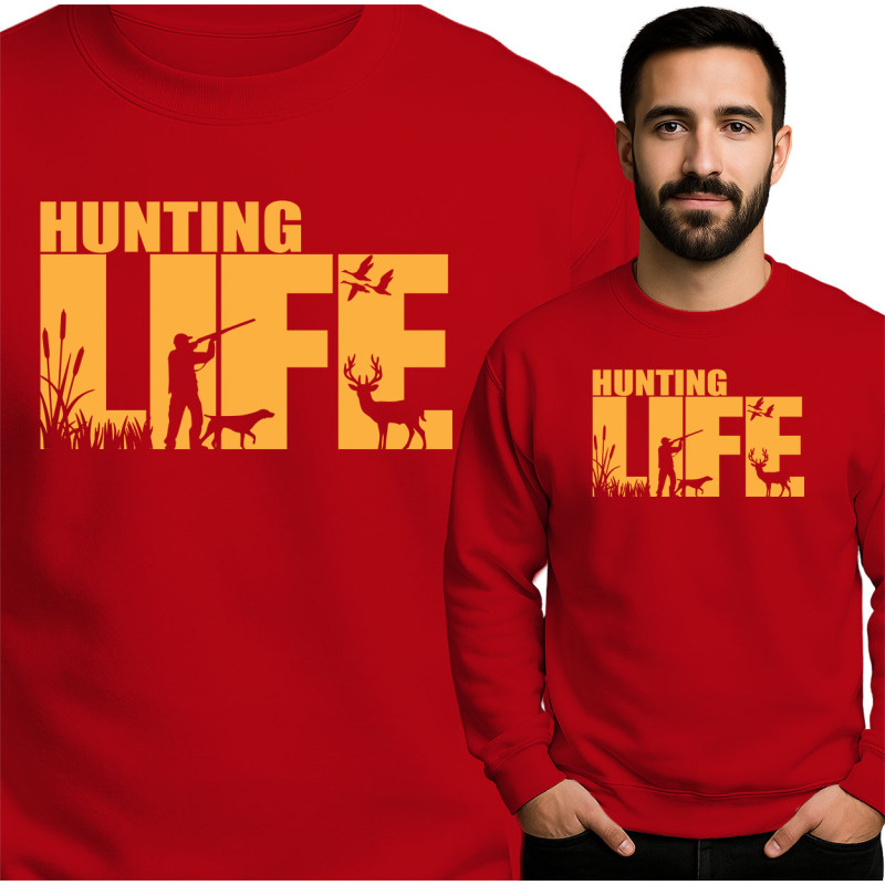 Bluza męska 'Hunting Life'