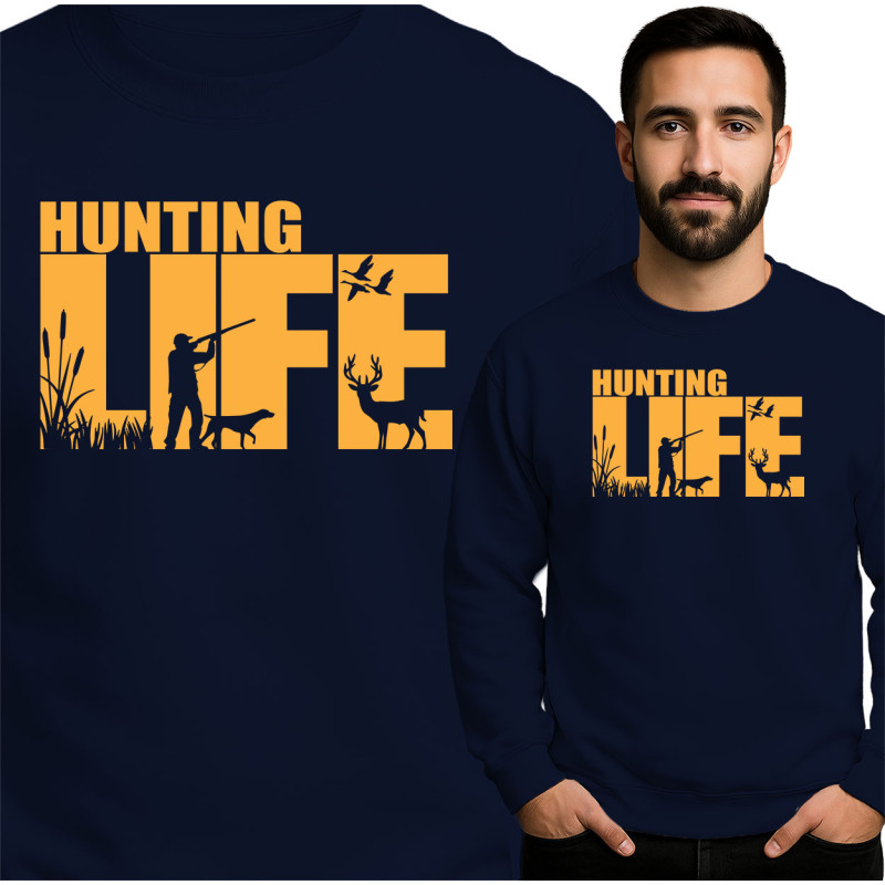 Bluza męska 'Hunting Life'