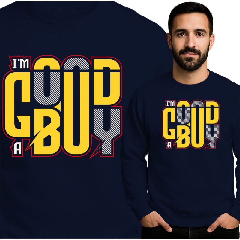 Bluza męska 'I'm a Good Boy'
