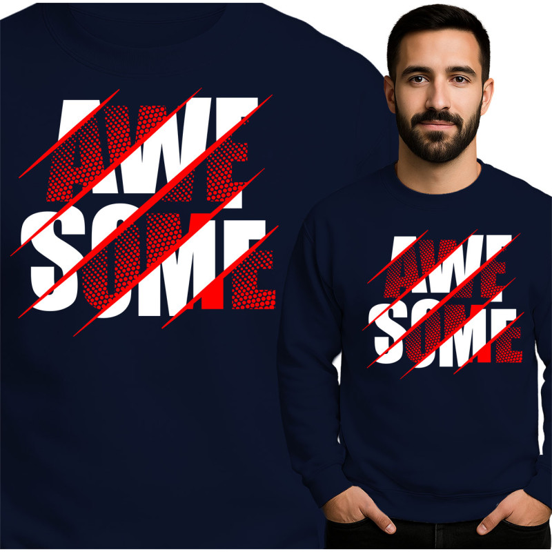 Bluza męska 'Awesome'