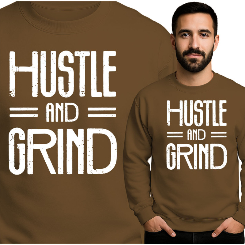Bluza męska 'Hustle and Grind'
