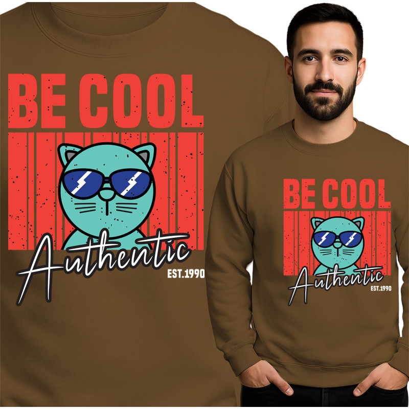 Bluza męska 'Be Cool Authentic'