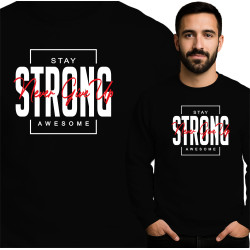 Bluza męska 'Stay Strong'
