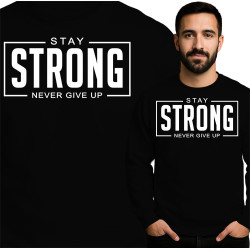 Bluza męska 'Stay Strong'