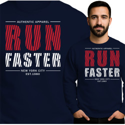 Bluza męska 'Run Faster'