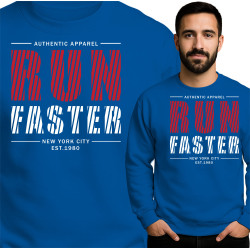 Bluza męska 'Run Faster'