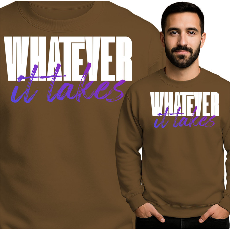 Bluza męska 'Whatever It Takes'