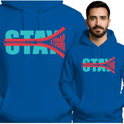 Bluza męska \'Stay Strong Zip\'