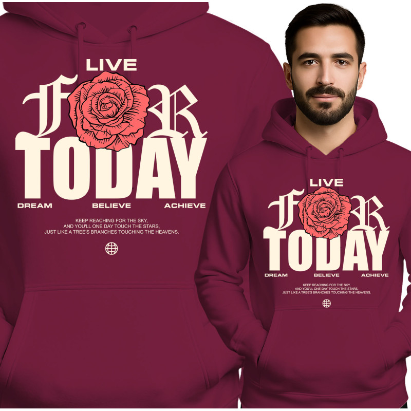 Hoodie Leef Voor Vandaag
