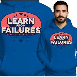 Hoodie 'Leer van Falen'