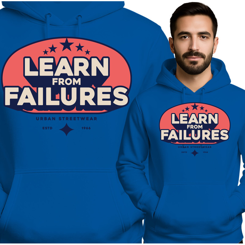 Hoodie 'Leer van Falen'