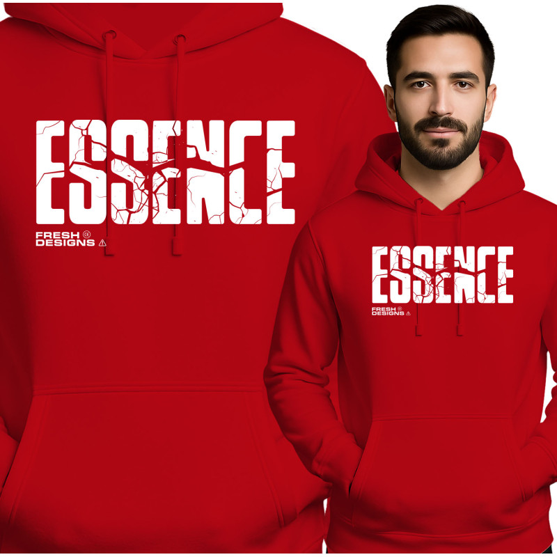 Essence Rode Hoodie - Stijlvol en Comfortabel