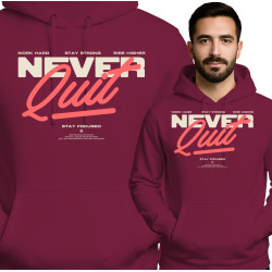 Bluza męska –  'Never Quit...