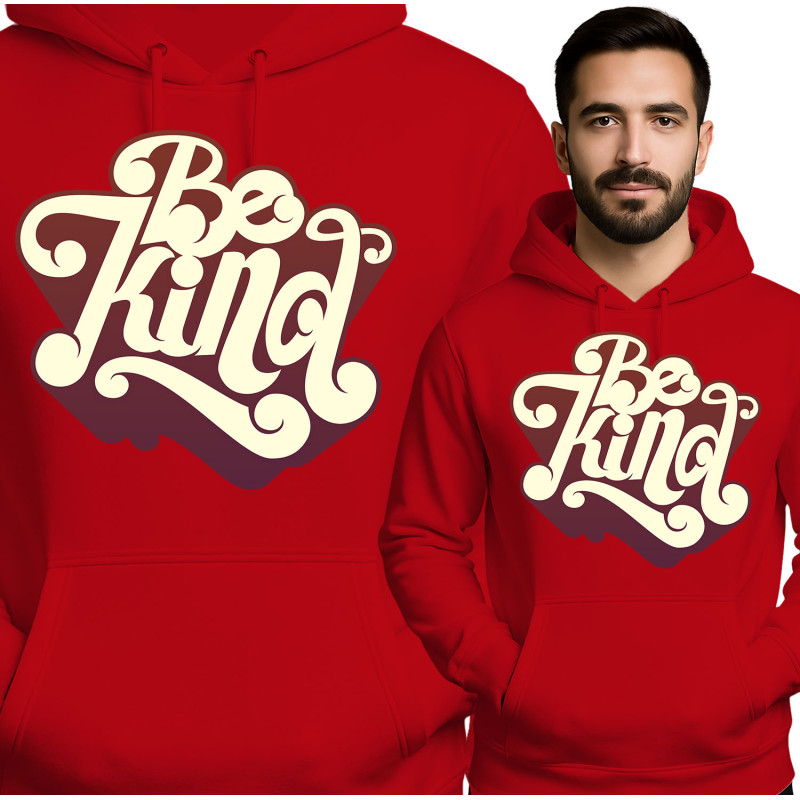 Bluza męska 'Be Kind Hoodie - Spread Positivity'