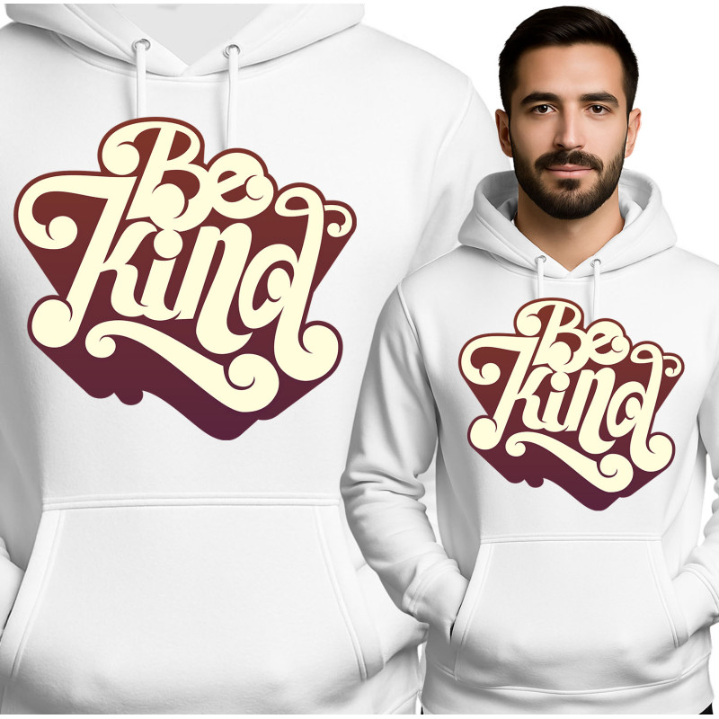 Be Kind Hoodie - Verspreid Positiviteit