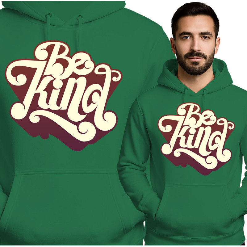 Be Kind Hoodie - Verspreid Positiviteit