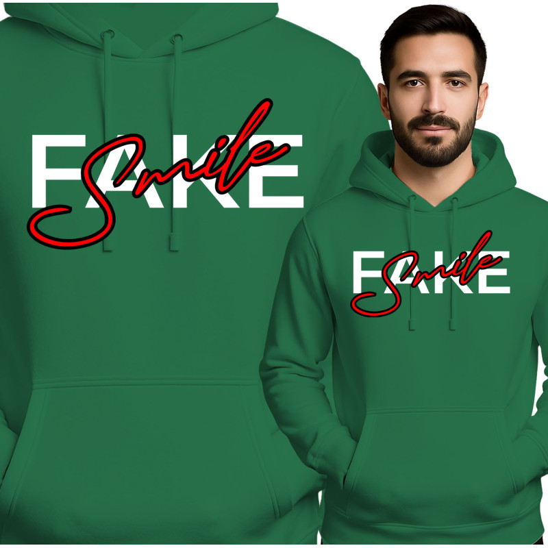 Bluza męska 'Stylish Fake Smile'