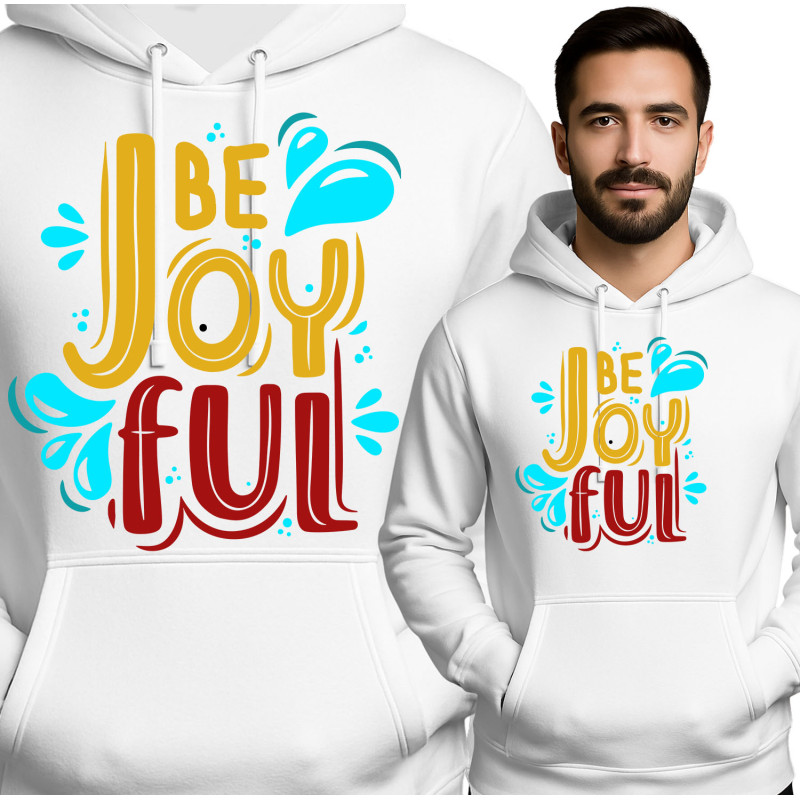 Bluza męska 'Be Joyful'