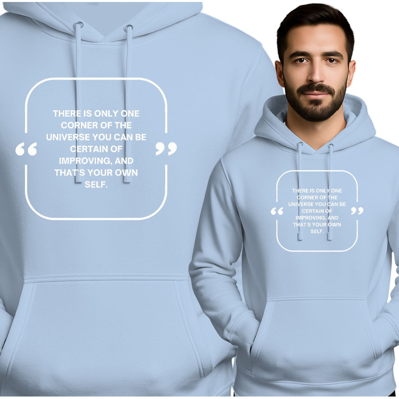 Inspirerende Quote Hoodie
