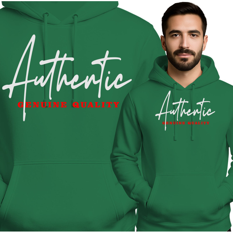 Authentieke Kwaliteit Hoodie - Lichtblauw