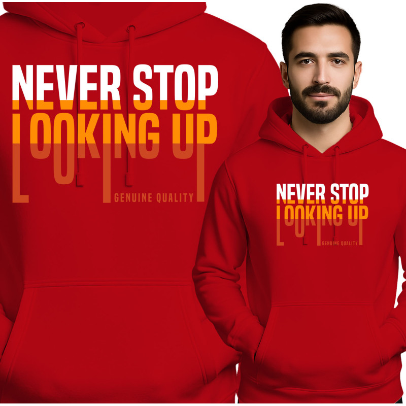Never Stop Looking Up Hoodie