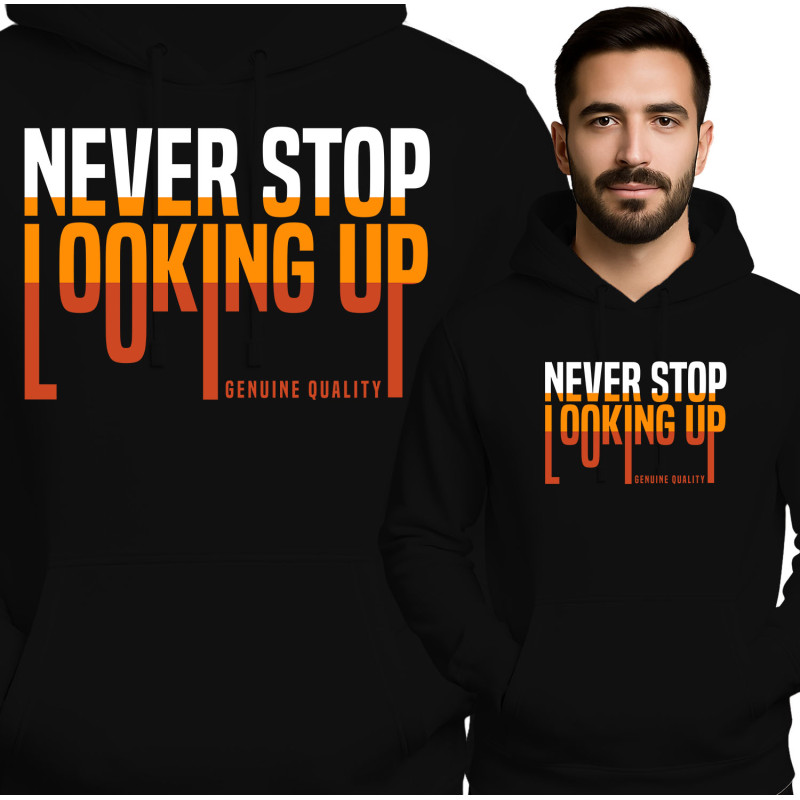 Never Stop Looking Up Hoodie