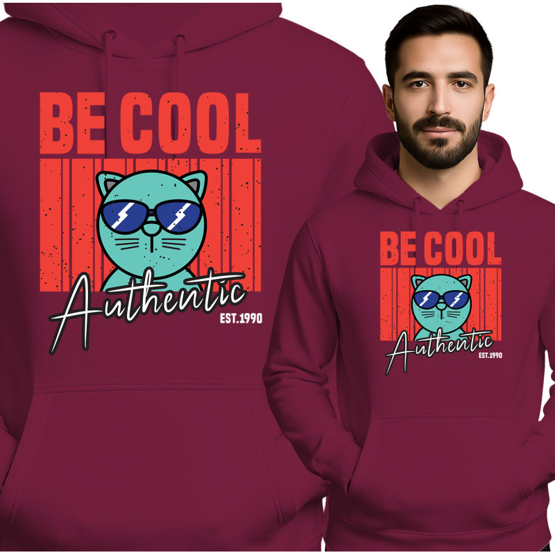 Be Cool Authentic Hoodie