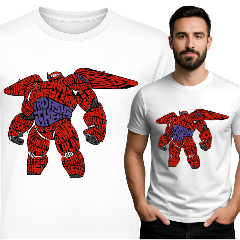 Stijlvol Baymax Graphic T-shirt