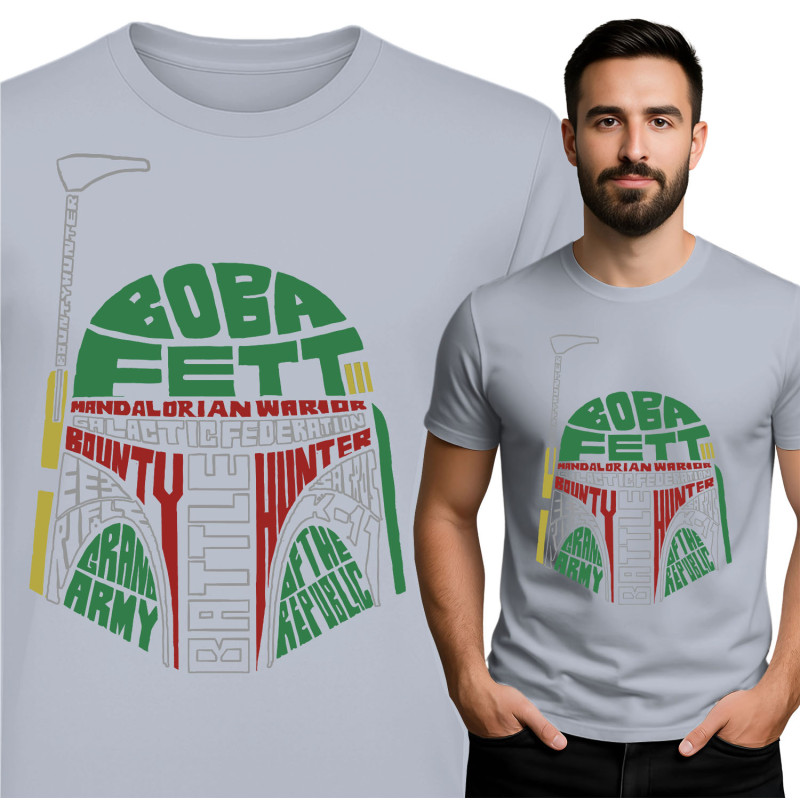 Boba Fett T-Shirt - Mandaloriaanse Krijger