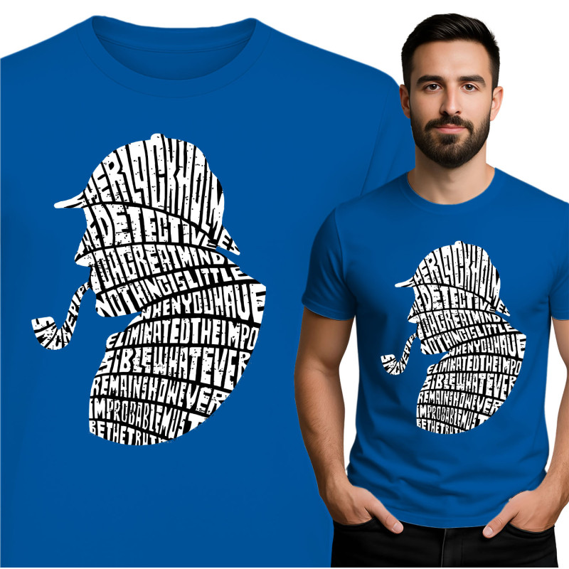 Sherlock Holmes Geïnspireerde T-Shirt