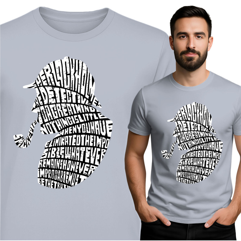Sherlock Holmes Geïnspireerde T-Shirt