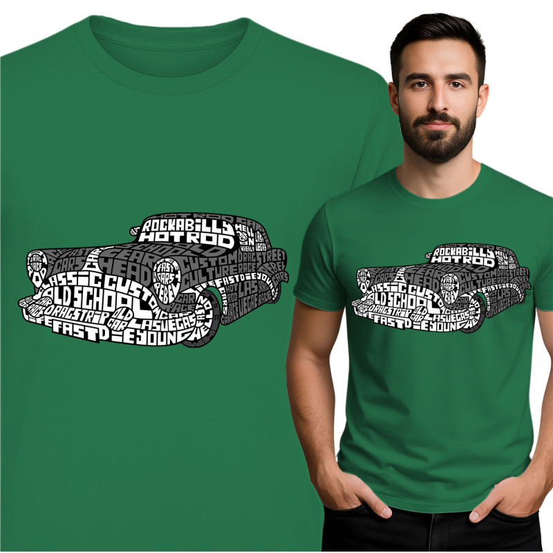 Rockabilly Hot Rod T-Shirt