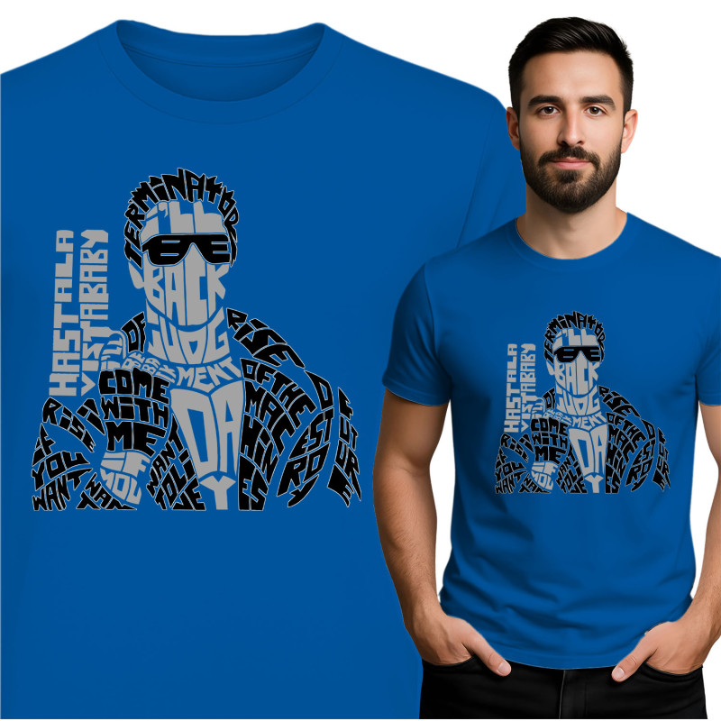 Stylish Black T-Shirt with Unique Design