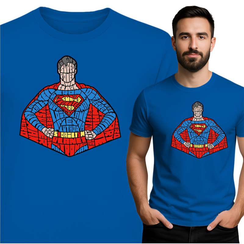 Superman Inspired Graphic Tee