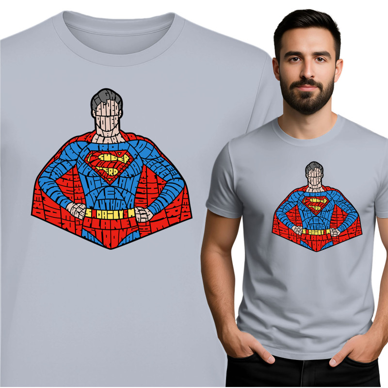 Superman Inspired Graphic Tee