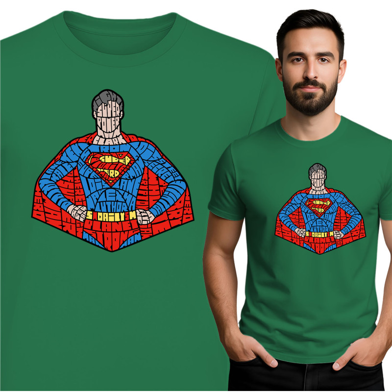 Superman Inspired Graphic Tee