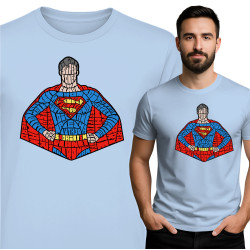 Superman Inspired Graphic Tee