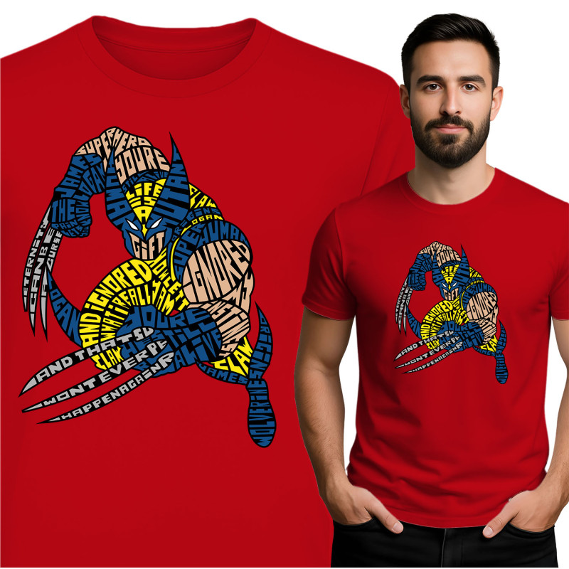 Unieke Wolverine Graphic T-shirt