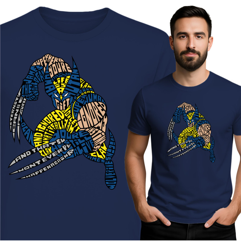 Unieke Wolverine Graphic T-shirt