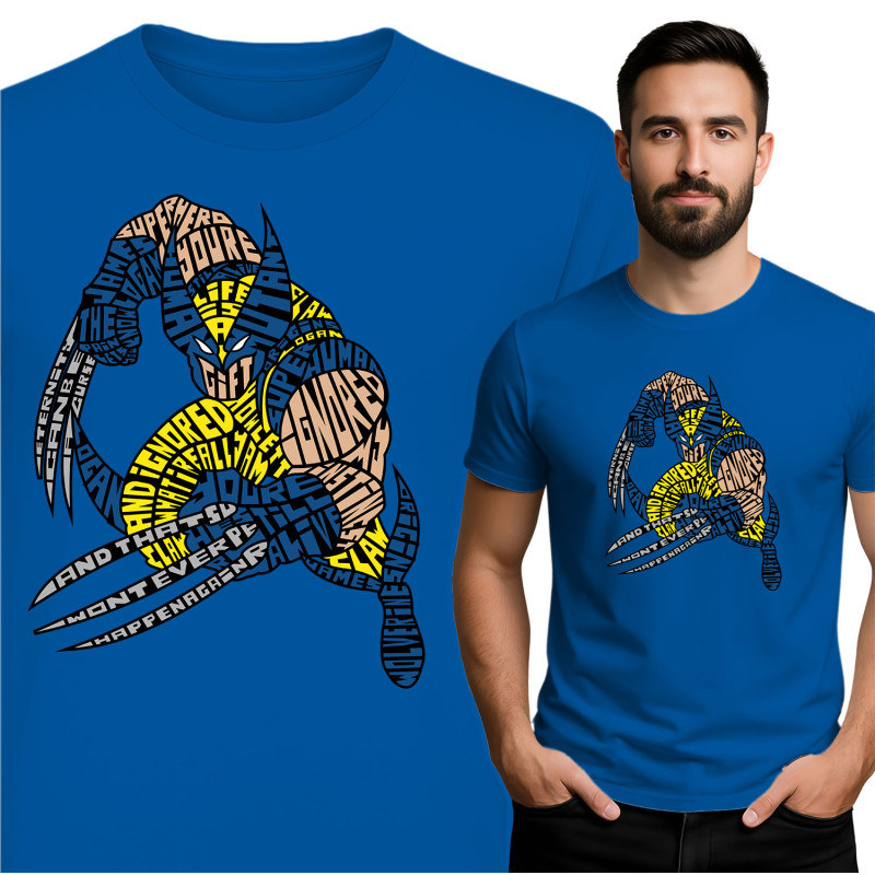 Unieke Wolverine Graphic T-shirt